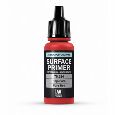 Vallejo: Surface Primer: Pure Red 17ml