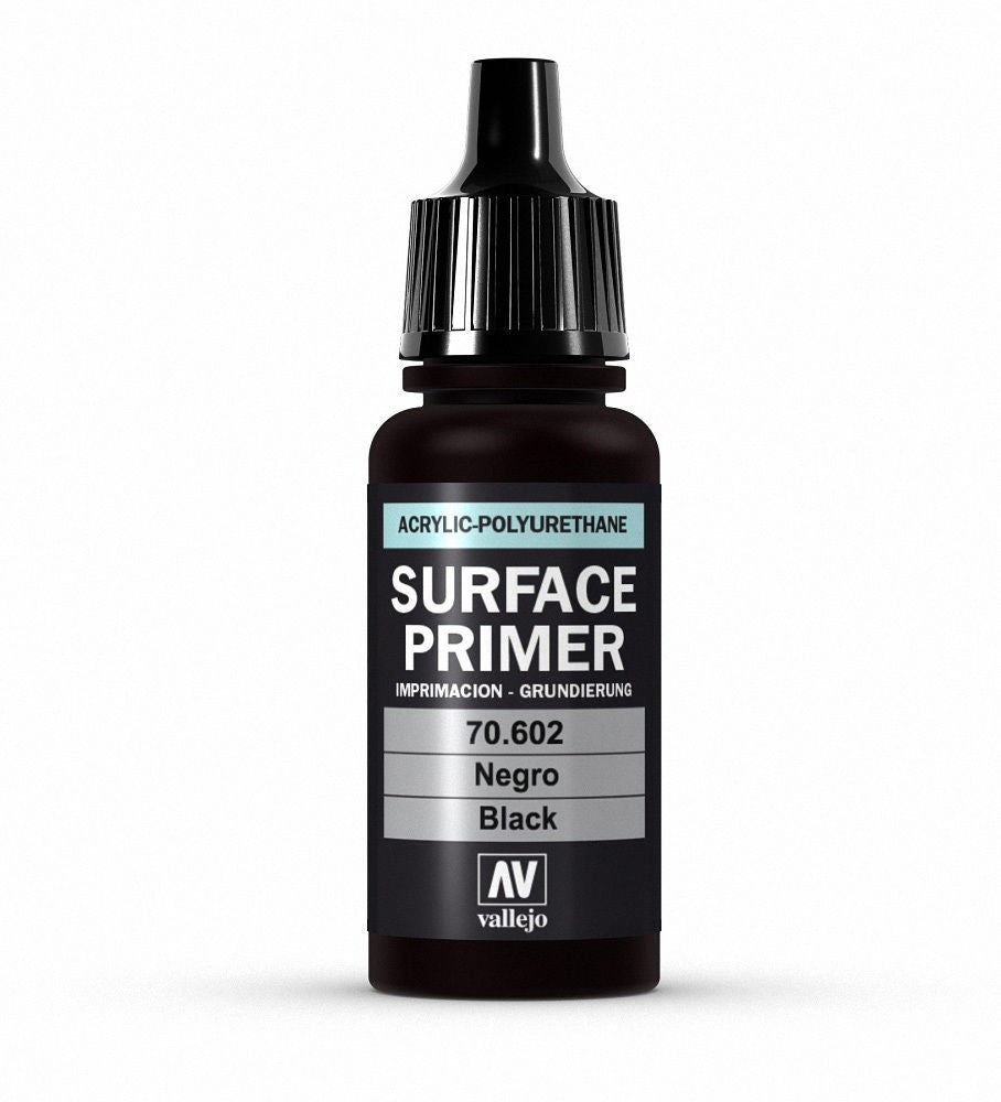 Vallejo: Surface Primer: Black 17ml