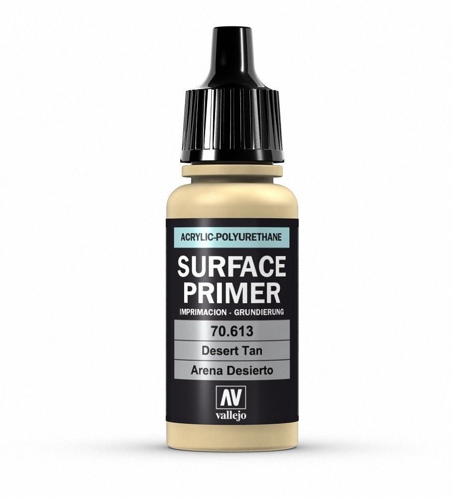 Vallejo: Surface Primer: Desert Tan Base 17ml