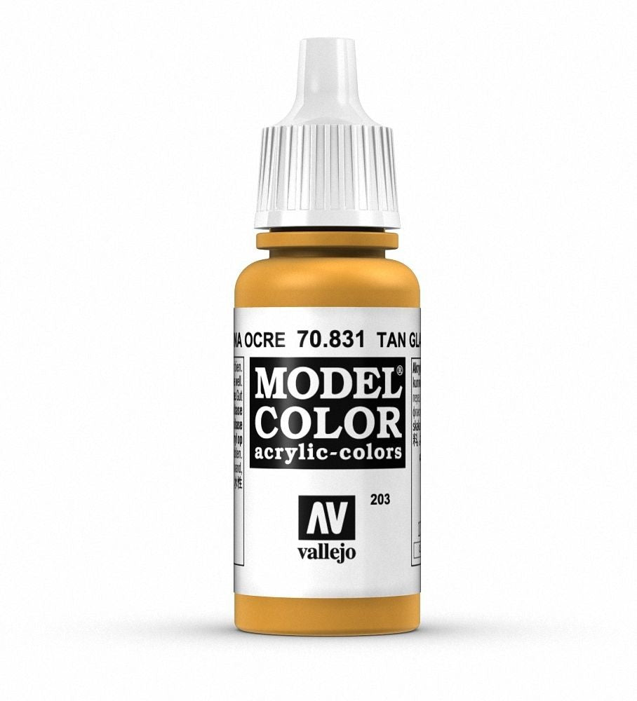 Vallejo Model Colour Tan Glaze 17ml (M203)