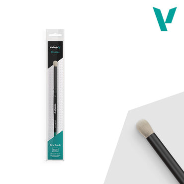 Vallejo: Brushes: Dry Brush Natural Hair Small