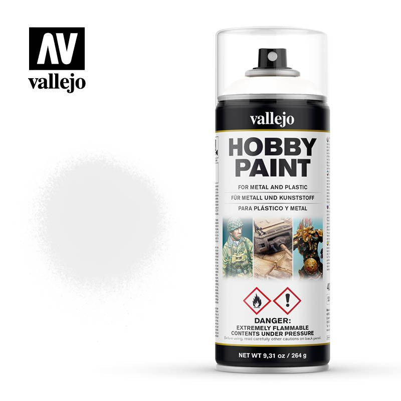 Vallejo: Aerosol: White Primer 400ml