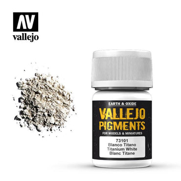 Vallejo: Pigments: Titanium White 30ml