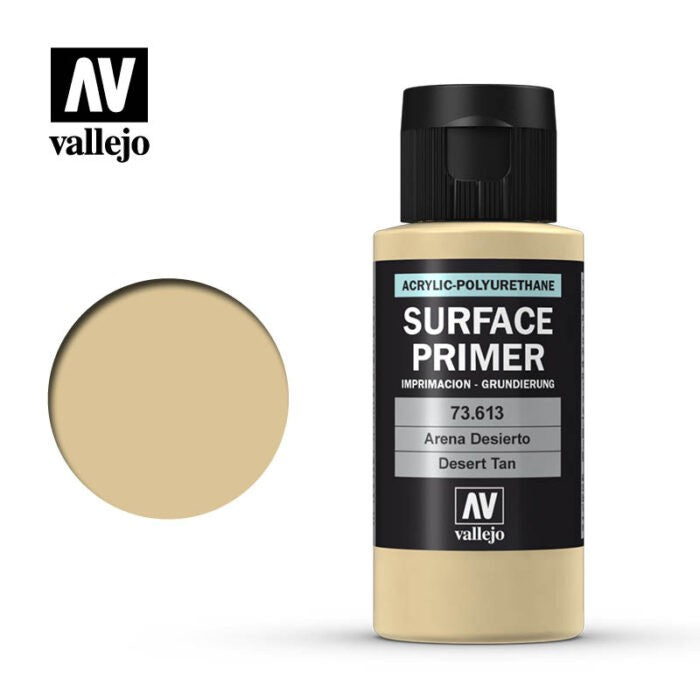 Vallejo: Surface Primer: Desert Tan Base 60 ml