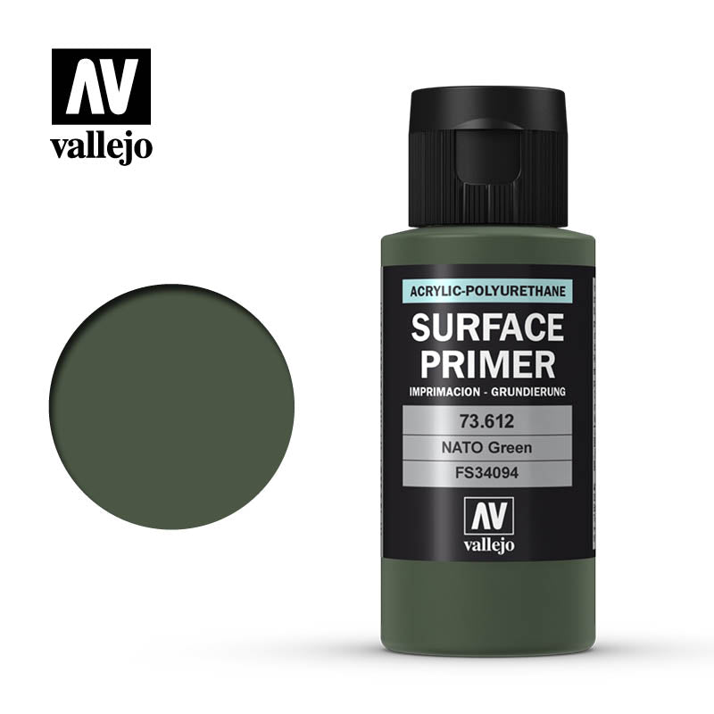 Vallejo: Surface Primer: NATO Green 60 ml