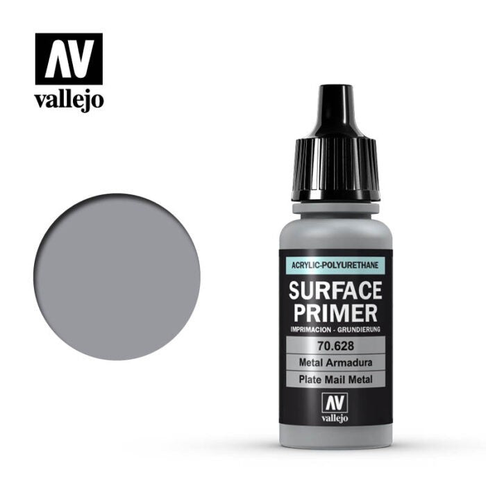 Vallejo: Surface Primer: Plate Mail Metal 17ml