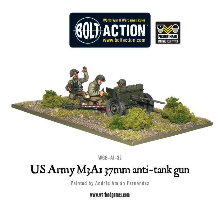 Bolt Action: US Army M3A1 37mm Anti-Tank Gun