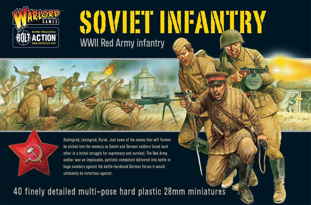 Bolt Action: Soviet Infantry WWII Red Army Infantry