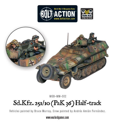 Bolt Action: Sd.Kfz 251/10 (Pak 36) Half-Track
