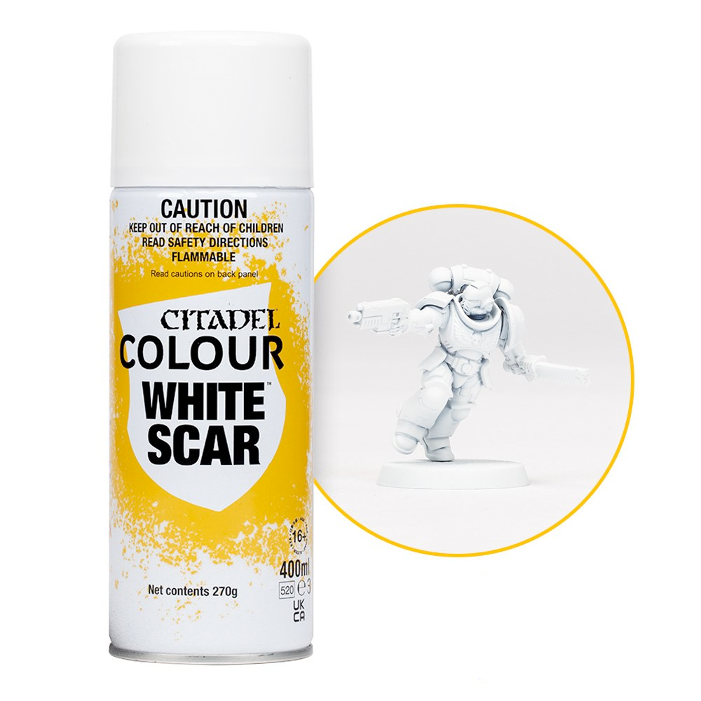 Citadel Colour Spray: White Scar 400ml*