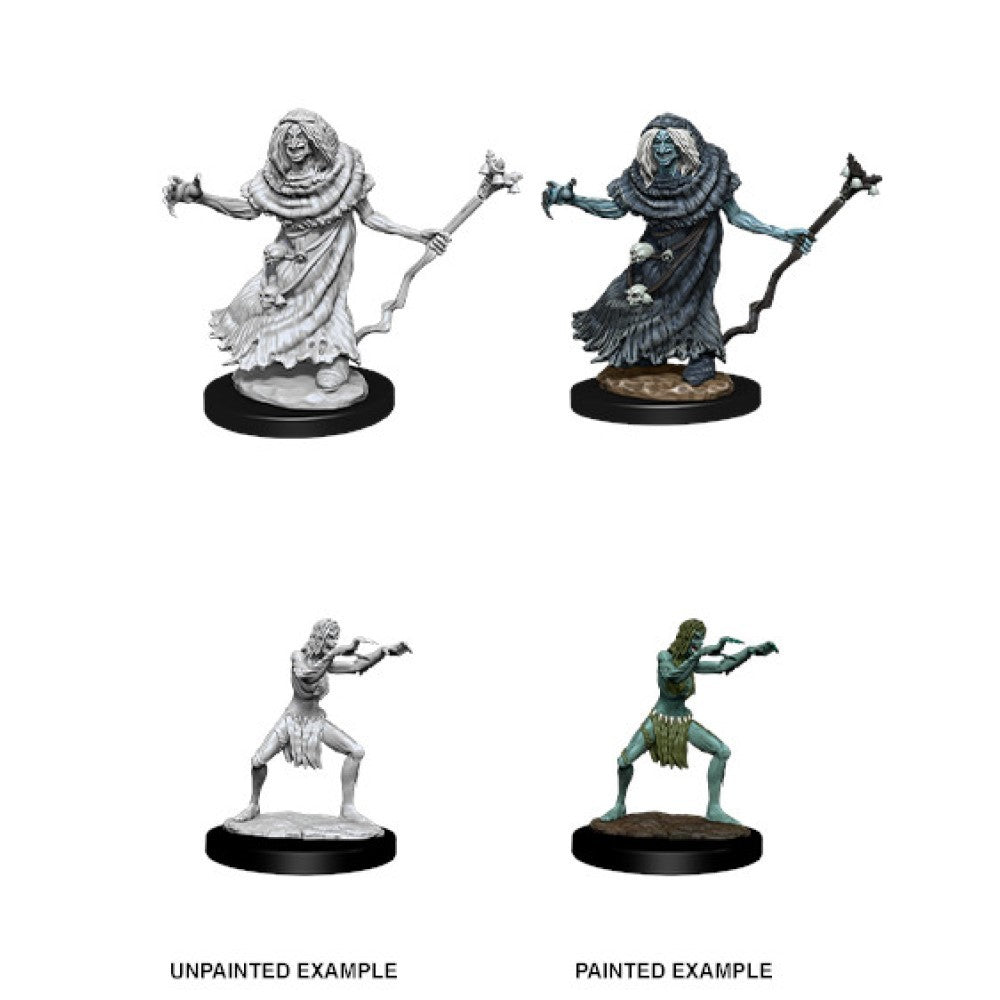 D&D Nolzurs Marvelous Unpainted Miniatures Sea Hag & Bheur Hag