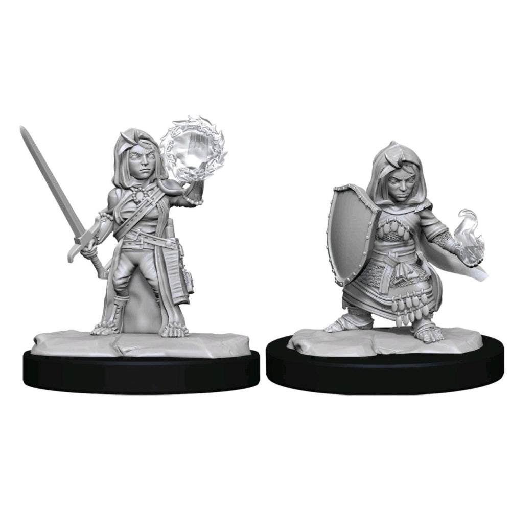 Pathfinder Deepcuts Unpainted Miniatures Halfling Cleric Female