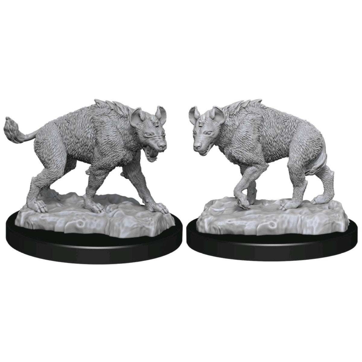 Wizkids Deepcuts Unpainted Miniatures Hyenas