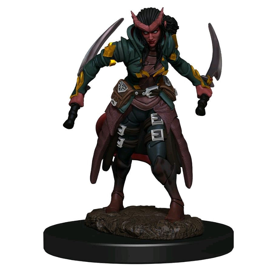 D&D Premium Painted Figures Tiefling Rogue Female